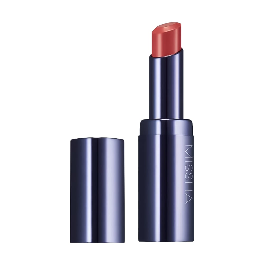 Зволожувальна помада для губ Missha Dewy Rouge із глянцевим ефектом, CR05 Slowing Coral, 3.3 г